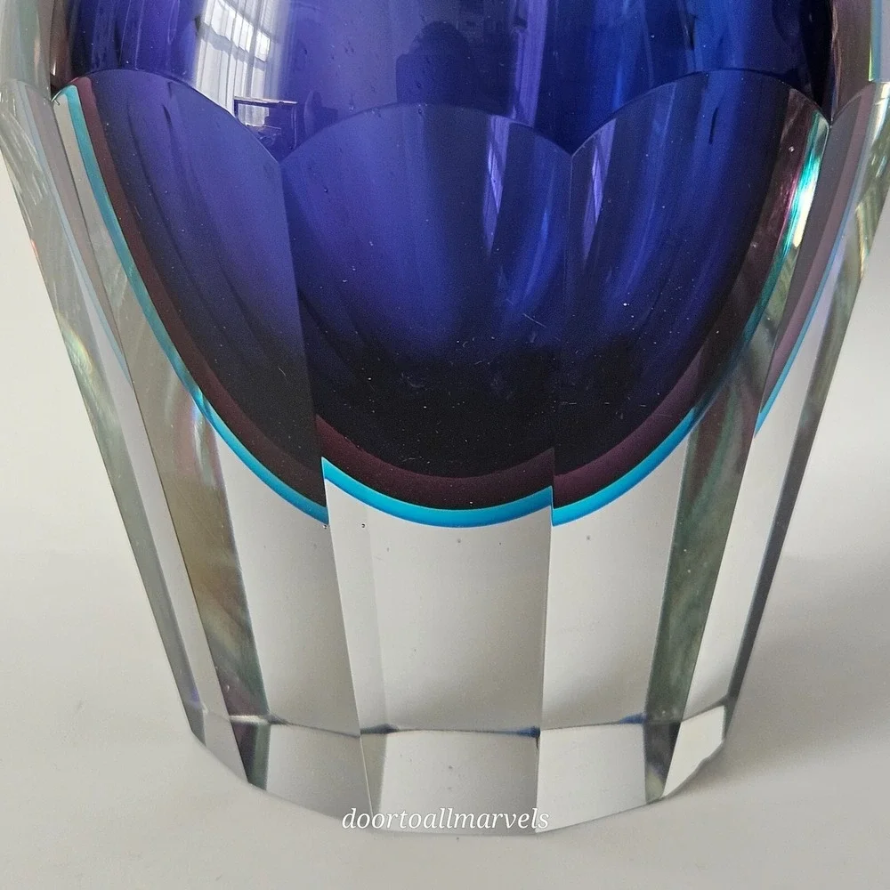N/A faceted murano